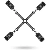 Bedroom Fantasies Hogtie Met Hand- en Enkelboeien - Zwart