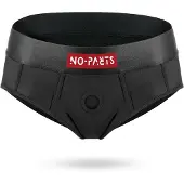 No-Parts Robin - strap-on slip - zwart - maat L