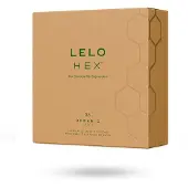 LELO Hex Organic - condooms - extra sterk & dun - 36 stuks