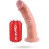 King Cock - King Cock Dildo Met Zuignap 23 cm Wit