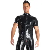 The Latex Collection Mannen Latex shirt M