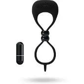 Vuxen Locker Bal- En Cockring - Zwart