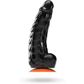 Vuxen - Primal Desires Extra Grote Dildo Met Zuignap Bronto - Zwart