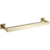 Mexen Vox dubbele handdoekhaak, goud - 707025-55