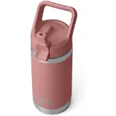 Yeti Rambler Jr. 12 oz kinderfles met rietje dop zandsteen roze