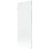 Mexen Lunar badwand 1-delig 70 x 150 , transparant, wit - 897-070-000-20-00