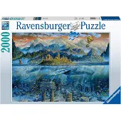 Ravensburger Wisdom Whale Puzzel - Boeiende legpuzzel van 2000 stukjes | Uniek ontwerp | Anti-reflectieoppervlak | Perfect voor volwassenen en pu