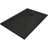 Mexen Stone+ rechthoekige composietdouchebak 100 x 90 , zwart, zwarte afdekking - 44709010-B