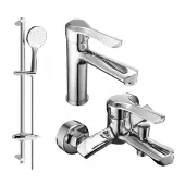 Mexen Sabre DB74 badset, chroom - 72103DB74-00