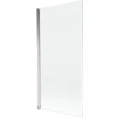Mexen Mist badkuipscherm 1-deurs 90 x 150 , transparant, chroom - 8A9-090-001-01-00