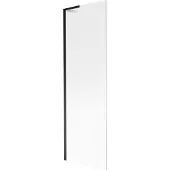 Mexen Next L badwand 1-delig 60 x 150 , strepen, zwart - 895-060-000-03-09-70