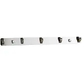 Mexen handdoekrek met vijf haken, chroom - 709175-00