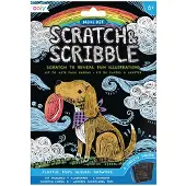 Ooly Mini Scratch & Scribble Art Kit: Speelse pups