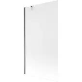 Mexen Next badwand 1-delig 100 x 150 , matglas, gun metal - 895-100-000-00-30-95
