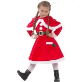 Morph Santa Kostuum Meisjes Mevrouw Claus Kostuum Voor Kinderen Mevrouw Claus Kostuum Voor Meisjes Mevrouw Claus Jurk Meisjes Santa Jurk Meisjes Groot