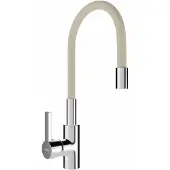 Mexen Flex keukenmengkraan, chroom/beige - 670900-09