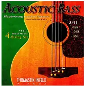 Thomastik -Infeld AB344 basgitaarsnaren: Acousticore 34-inch schaal 4-snarenset GDAE