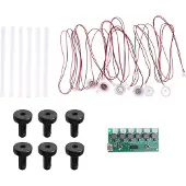 Jojomino Bevochtigermodule DIY-kit Vernevelingsregelbord Ultrasone vernevelaar Mistdrivercircuit 6-sproeier