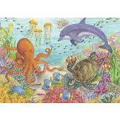 Ravensburger Ocean Friends 35-delige puzzel voor kinderen - elk stuk is uniek en past perfect in elkaar