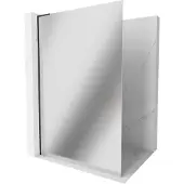 Mexen Kioto L douchewand Walk-in 70 x 200 , spiegel, zwart - 800-070-103-70-50