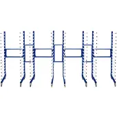 Monster Combi Spuitdroogrek Trolley x 4 & 3 Connectors