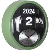 Karlsson wandklok rond flip jungle Ø32,6cm