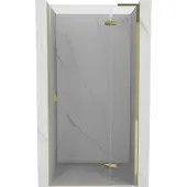 Mexen Mist-H L draaideur douchedeur rechts 70 , transparant, goud - 8A5L-070-000-50-00-P