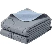 Feandrea Wasbare puppypads 61 x 46 cm set van 2, Grijs / L (122 x 91 cm)