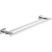 Mexen Arno dubbele handdoekhaak, chroom - 7020725-00