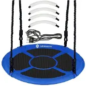 Springos Vogelnest schommel - - 110 cm - Belastbaarheid 150 kg - Buiten - Unisex