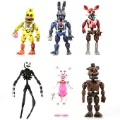 MaxPower 6 STUKS Vijf Nachten Bij Freddy's Minifiguren Speelspeelgoed