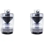 Semoic 2X Volautomatische Aquariumkruk-Zuigcollector Fish-Krukstofzuiger