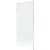 Mexen Lunar L badwand 1-vleugelig 80 x 150 , transparant, wit - 897L-080-000-20-00
