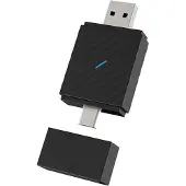 Melitt Draadloze CarPlay-adapter, voor auto's met ingebouwde bekabelde CarPlay