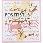 SIZZIX Layered stencils scroll text -