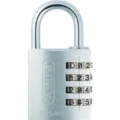 ABUS Antidiefstal Kettingen - - 488146 - Massief Aluminium - 40 mm - 4 Cijfer Code