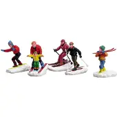 Lemax Winterpret Beeldjes Set van 5#92357