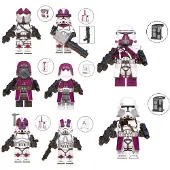 MaxPower 8 STKS Star Wars Minifiguur Bouwstenen Kinderspeelgoed