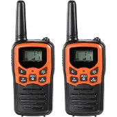 Melitt 2 stuks draagbare walkietalkieradio met 22 kanalen