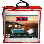 Dodo Country wollen deken, lichtgewicht, wit, 140 x 200 cm