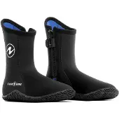 Aqua Lung Echozip 5 Mm Booties Zwart EU 42