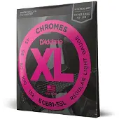 Daddario ECB81-5SL 5-String Bass Guitar Strings Light 45-132