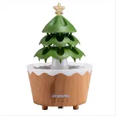 Torribaly Ontspannende aromatherapie luchtbevochtiger, kerstboom luchtbevochtiger, geur D