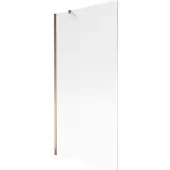 Mexen Next badwand 1-delig 90 x 150 , strepen, roze goud - 895-090-000-00-09-60