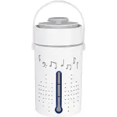 MaxPower (Met Bluetooth) LED-luchtbevochtiger, ultrasone mistaromaverspreider, luchtreiniger, Bluetooth-luidspreker