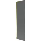 Mexen Next L badwand 1-vleugelig 50 x 150 , grafiet, goud - 895-050-000-03-40-50
