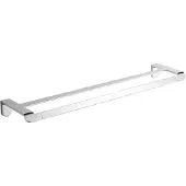 Mexen Lea dubbele handdoekhaak, chroom - 7026025-00