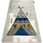 Rugsx Tapijt PETIT TIPI grijskleuring 180x270 cm