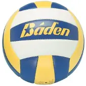 Båden Beach- und Indoor-Volleyball - Blau/Weiß/Gelb Steppbezug