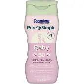 Coppertone Pure and Simple Baby Zonnebrandcr me SPF 50 Breedspectrum Zonnebrandcr me voor Baby 6 Fl Oz Fles
